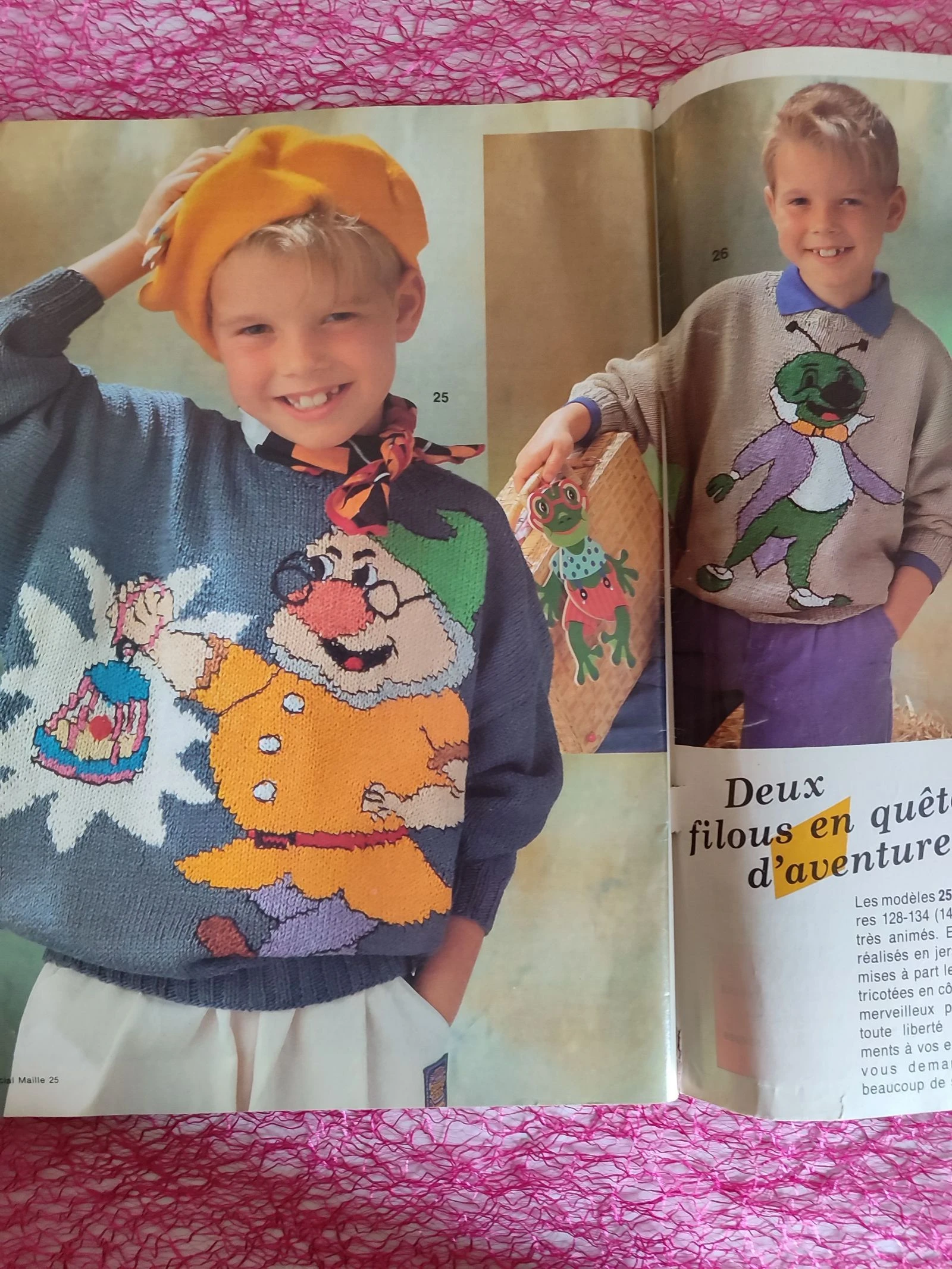 Diana enfants spécial maille Lot 3 revistas – photo 8